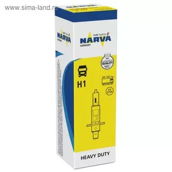 Лампа автомобильная Narva HD, H1, 24 В, 70 Вт, 48708