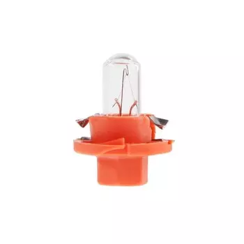 Лампа автомобильная Narva orange, BAX, 12В, 1.1 Вт, (BX8,4d), 17046