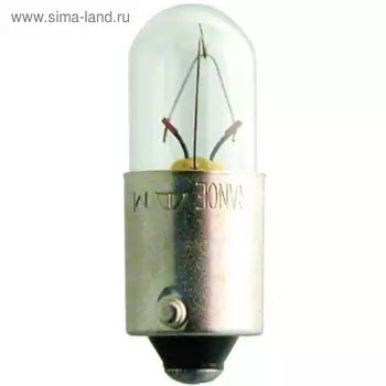 Лампа автомобильная Narva, T2W, 24 В, 2 Вт, 17063
