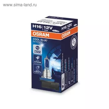 Лампа автомобильная Osram Cool Blue Intense, H16, 12 В, 19 Вт, 64219CBI