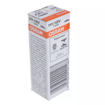 Лампа автомобильная Osram, H1, 12 В, 55 Вт, 64150