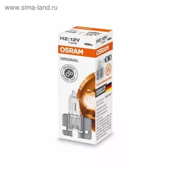 Лампа автомобильная Osram, H2, 12 В, 55 Вт, 64173