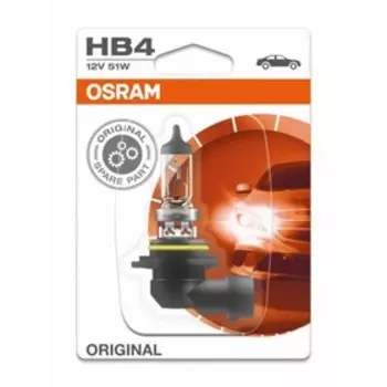 Лампа автомобильная Osram, HB4, 12 В, 51 Вт, 9006-01B