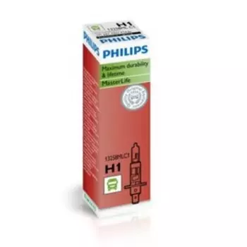 Лампа автомобильная Philips MasterLife, H1, 24 В, 70 Вт, 13258MLC1