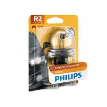 Лампа автомобильная Philips, R2, 12 В, 45/40 Вт, 12620B1