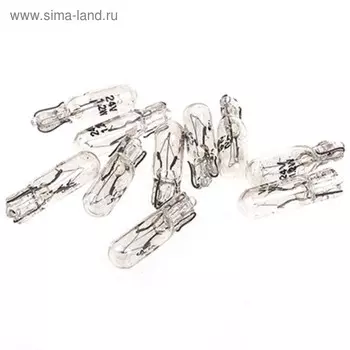 Лампа автомобильная Skyway Спутник W1.2W, 12 В, 2 Вт, без цоколя W2х4.6d