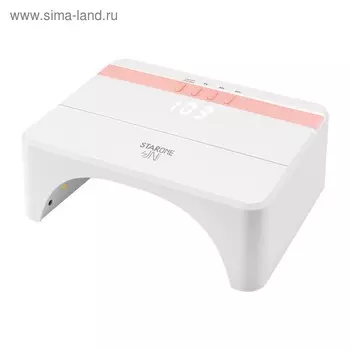 Лампа для гель-лака JessNail STAR ONE, LED, 48 Вт, таймер 5/30/60/90/120 сек, розовая