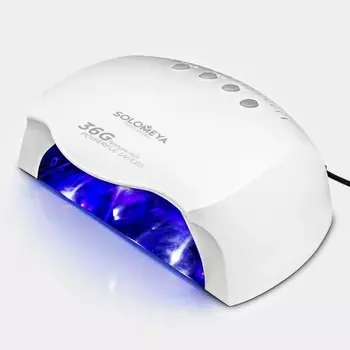 Лампа для гель-лака Solomeya UV/LED FEATURE RICH 36G, 36 Вт, профессиональная сенсорная