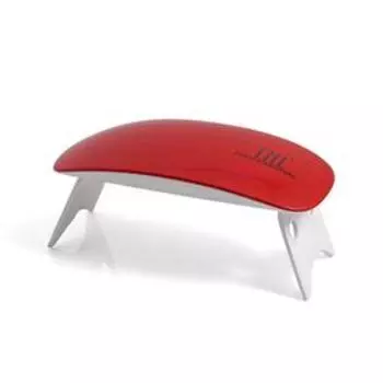 Лампа для гель-лака TNL 6 W mini , UV/LED, 6 Вт, таймер 45/50 сек, кораллово-красная