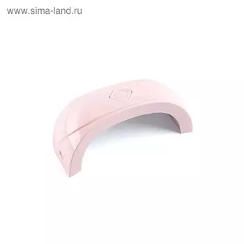 Лампа для гель-лака TNL Moonlight, UV/LED, 24 Вт, 6 светодиодных ламп, таймер 60 с, розовая