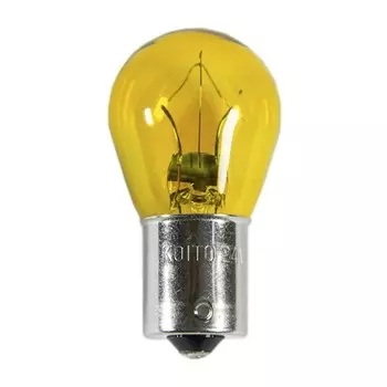 Лампа дополнительного освещения Koito, 24V 25W S25 (оранжевый)