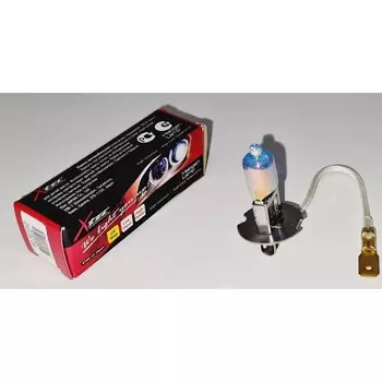 Лампа галогенная H3 12 В, 55W, PK22s, CB6000, белый яркий свет