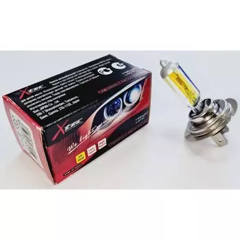 Лампа галогенная H7 24 В, 70W, PX26d, Neon Yellow, жёлтый свет