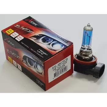 Лампа галогенная H8 12 В, 35W, PGJ19-1, CB6000, белый яркий свет