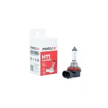 Лампа галогеновая Metaco H11 12V 55W PGJ19-2