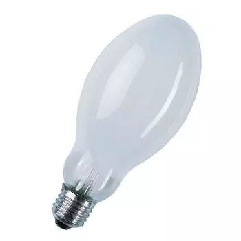 Лампа газоразрядная OSRAM HWL, E27, 160 Вт, 3600 К, 3100 Лм, ртутно-вольфрамовая