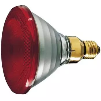 Лампа инфракрасная, 175 Вт, Е27 красная, Philips