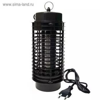 Лампа-ловушка для уничтожения ЛЕТАЮЩИХ НАСЕКОМЫХ, 220 В, 12x12x28 см