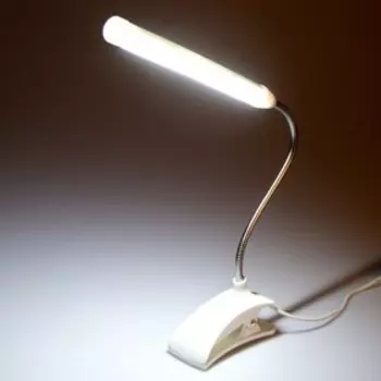 Лампа на прищепке "Стиль" МИКС 13LED 1,5W провод USB 4x9x31,5 см RISALUX