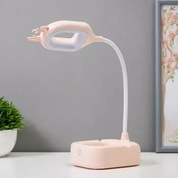 Лампа настольная 16048/1 12хLED 4Вт 3 режима АКБ USB МИКС 9,5х12х39 см RISALUX