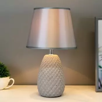 Лампа настольная 16252/1GR Е14 40Вт серый 20х20х33,5 см