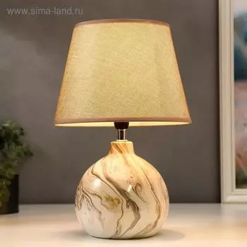 Лампа настольная 16255/1BG Е14 40 Вт бежевый 232335 см RISALUX