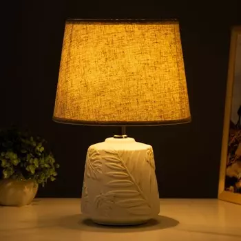 Лампа настольная 16262/1 E14 40 Вт белый 222234 см RISALUX