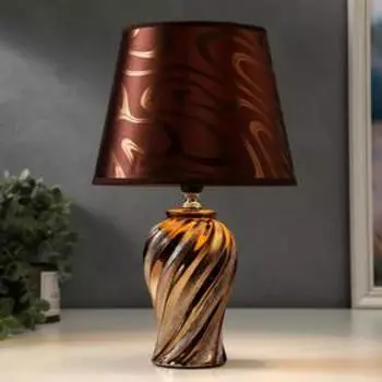 Лампа настольная 16268/1GD Е14 40Вт золото 20х20х33 см