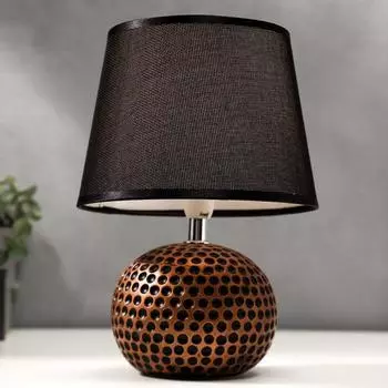 Лампа настольная 16294/1 E14 40Вт медный 20х20х28,5 см RISALUX