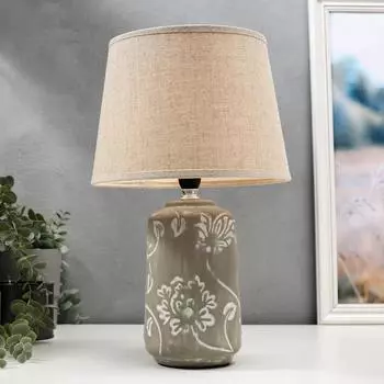 Лампа настольная 16354/1 E14 40 Вт серый 222236 см RISALUX