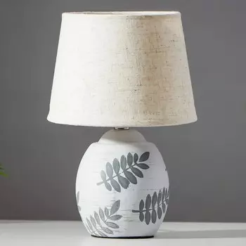 Лампа настольная 16726/1GR E14 40Вт серый 26х26х24 см