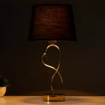 Лампа настольная 16730/1 E27 40Вт золото 25х25х48 см