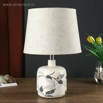 Лампа настольная 21190/1 E14 40Вт белый 22х22х31 см
