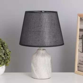 Лампа настольная 38041/1 E14 40 Вт серый/черный 202034 см RISALUX