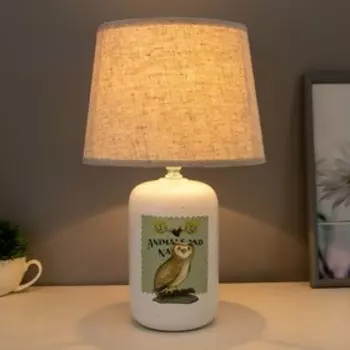 Лампа настольная 530224/1 E14 40Вт белый 22,5х22,5х36 см