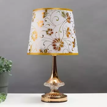 Лампа настольная 58079/1 E27 40Вт золото 21,5х21,5х36см