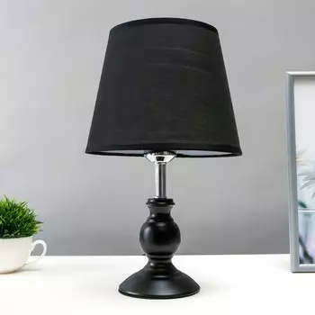 Лампа настольная 58086/1 140 Вт Е27 черный 272740 см RISALUX