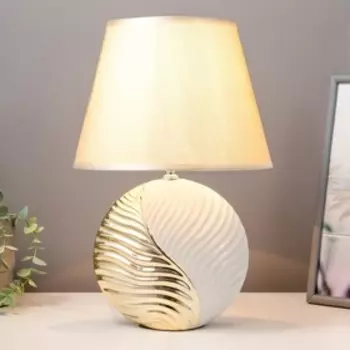 Лампа настольная 7515119TL/1 E14 40Вт белый-золото 25х25х37,5 см RISALUX