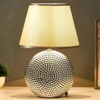Лампа настольная 7515121TL/1 E27 40 Вт серебро 24.524.537 см