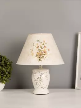 Лампа настольная 7555096TL/1 E14 40 Вт белый/бежевый 282832 см RISALUX