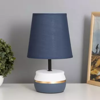 Лампа настольная «Айше» 140 Вт Е14 белый/фиолетовый 181832 см