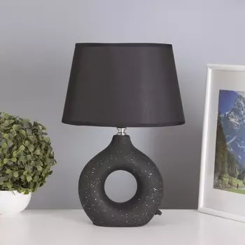 Лампа настольная «Анжелика» 140 Вт Е14 черный 222232 см