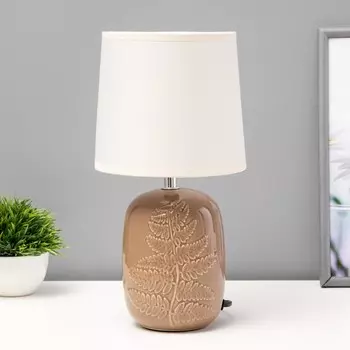 Лампа настольная «Ариззи» Е14 140 Вт какао 181833 см RISALUX