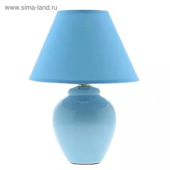 Лампа настольная «Азалия», 220V, синяя RISALUX