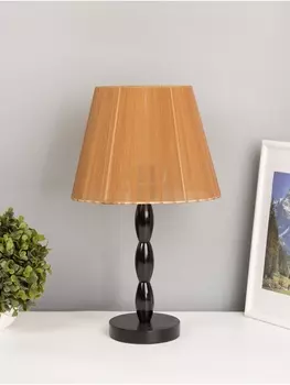 Лампа настольная RISALUX ЭКО «Капа» 140 Вт Е27 черный/бежевый 252542 см