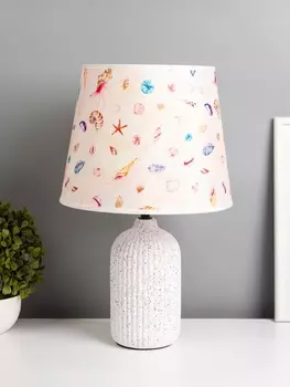 Лампа настольная «Беатрис» 140 Вт Е14 белый 10429276