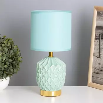 Лампа настольная «Бернарда» 140 Вт Е14 зеленый 151530 см