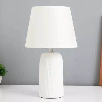 Лампа настольная «Бию» 140 Вт Е14 белый 202034 см