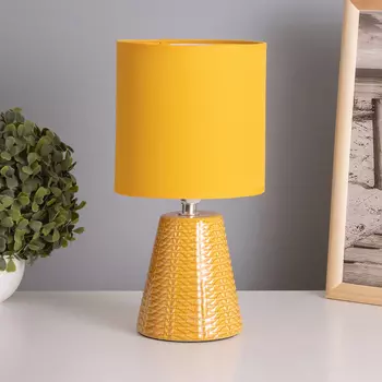 Лампа настольная «Бланка» 140 Вт Е14 желтый 141429 см