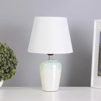 Лампа настольная «Блеск» 140 Вт Е27 нежно зеленый 202032 см